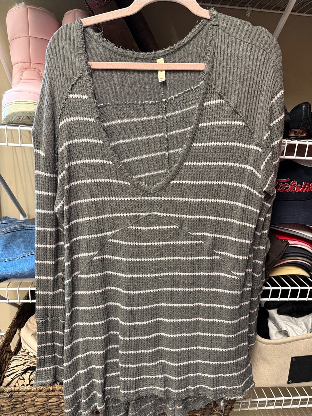 Free People Long Sleeve Top Large